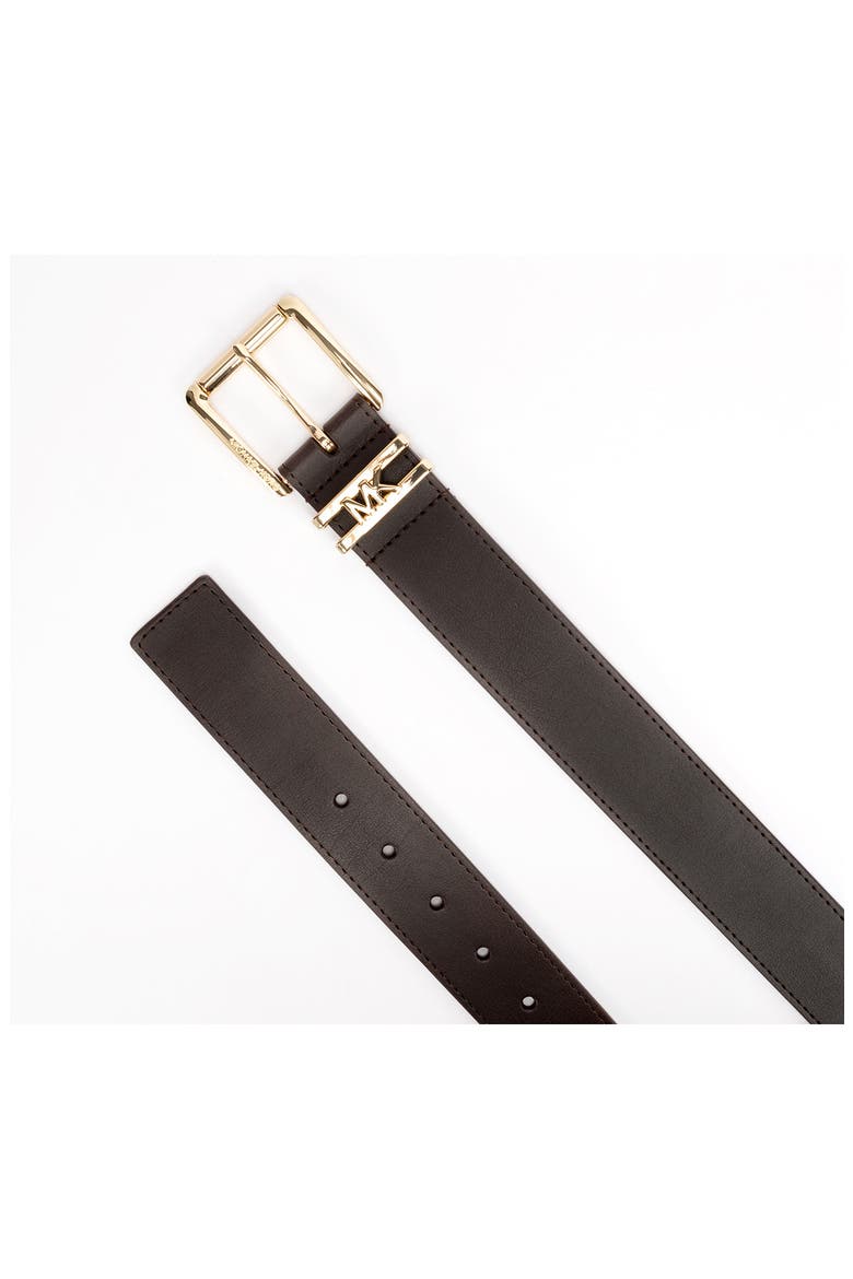 Leather Belt, Alternate, color, CHOCOLATE