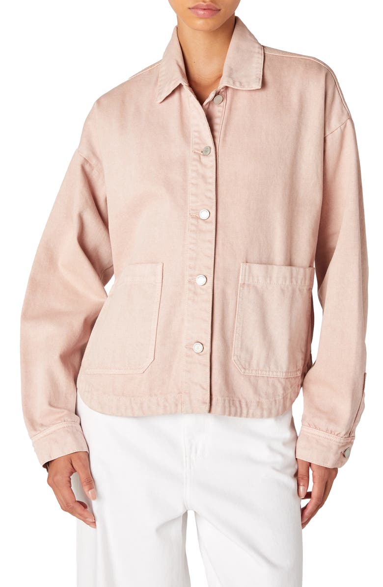 BLANKNYC Denim Overshirt, Main, color,