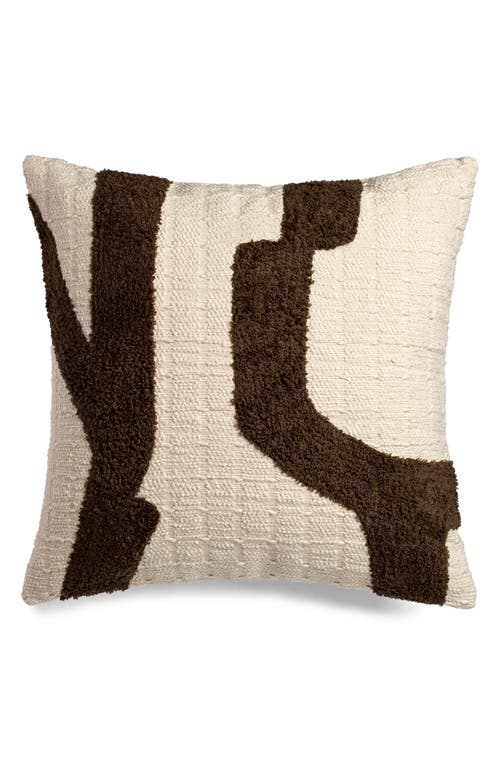 Crane Air Abstract Pathway Throw Pillow In Neutral