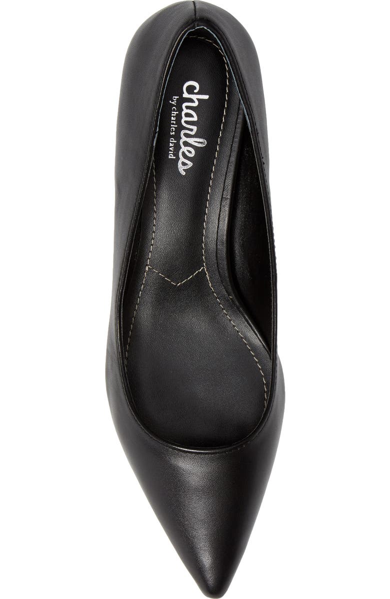 Charles by Charles David Kitten Pointy Toe Pump, Alternate, color,
