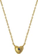 Ottoman Hands Marina Heart Pendant Necklace