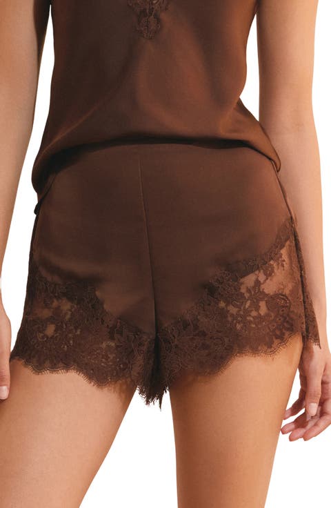 Stella Lace Trim Sleep Shorts