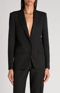 TOM FORD Sharp Shoulder Wool Grain de Poudre Jacket
