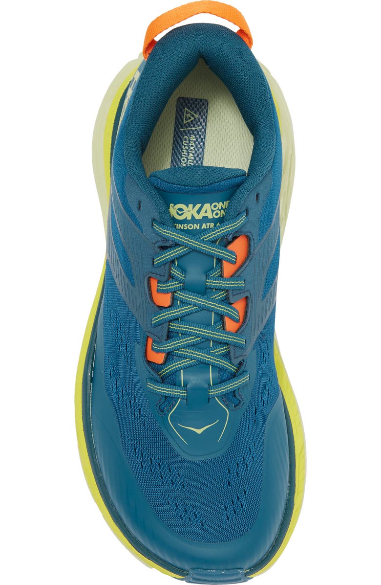 HOKA Stinson All Terrain 6 Running Shoe, Alternate, color,