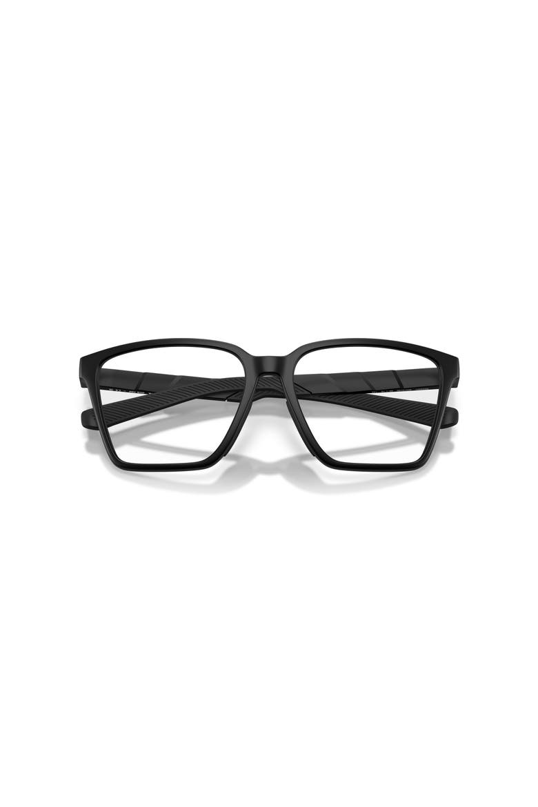 54mm Square optical glasses, Alternate, color, Black