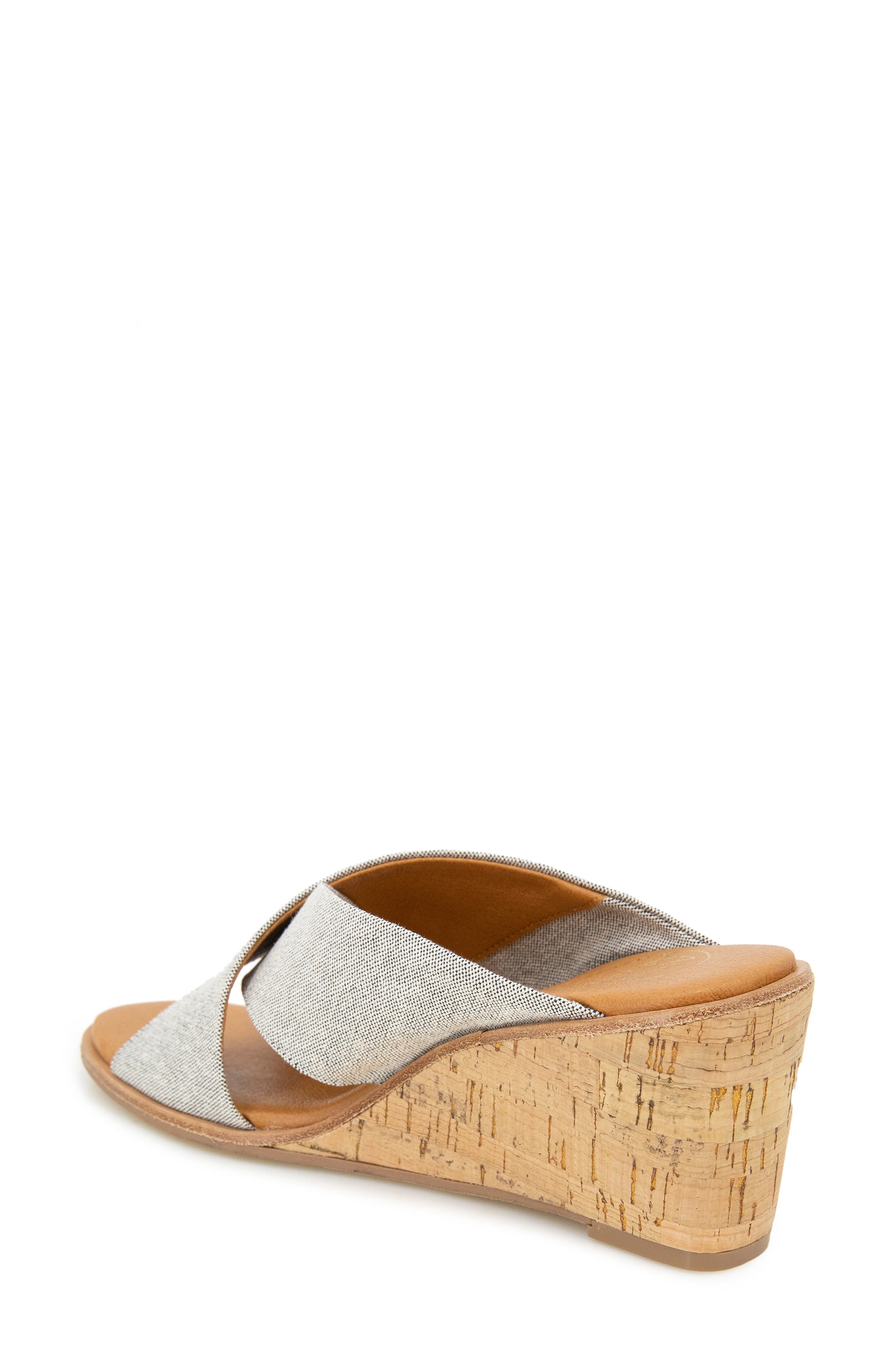 André Assous Bryana Wedge Sandal, Alternate, color, 
