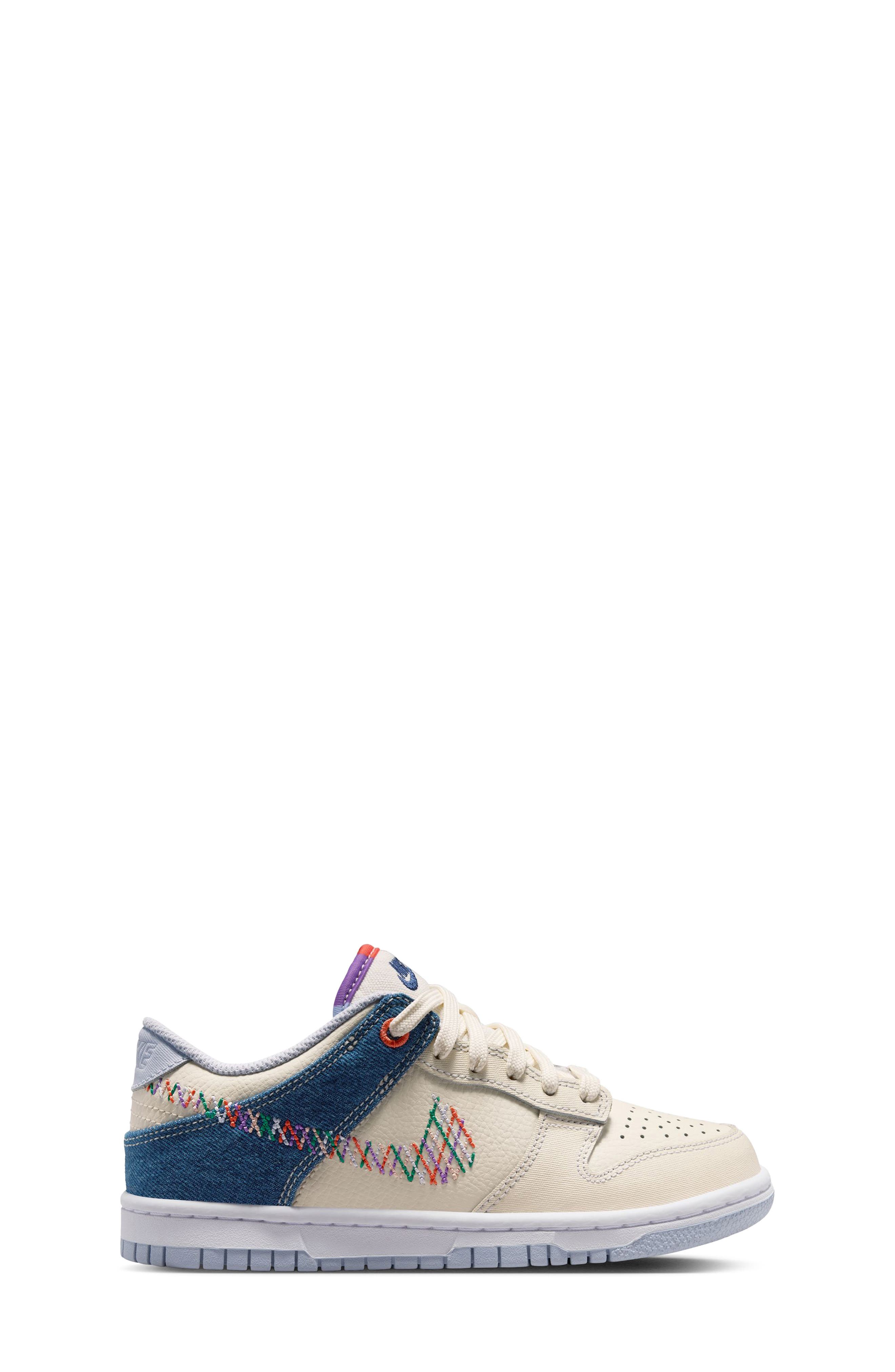 Nike Kids' Dunk Low Basketball Sneaker, Alternate, color, 