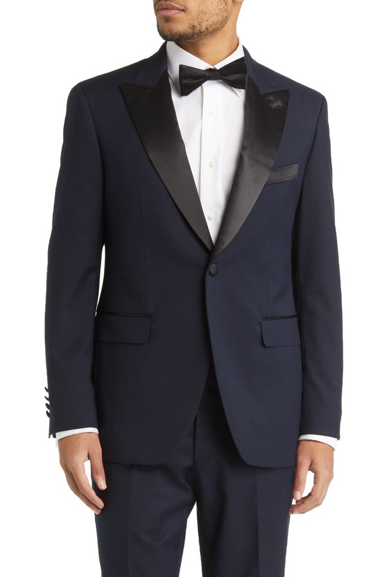 Sullivan Stretch Performance Tuxedo, Alternate, color, NAVY