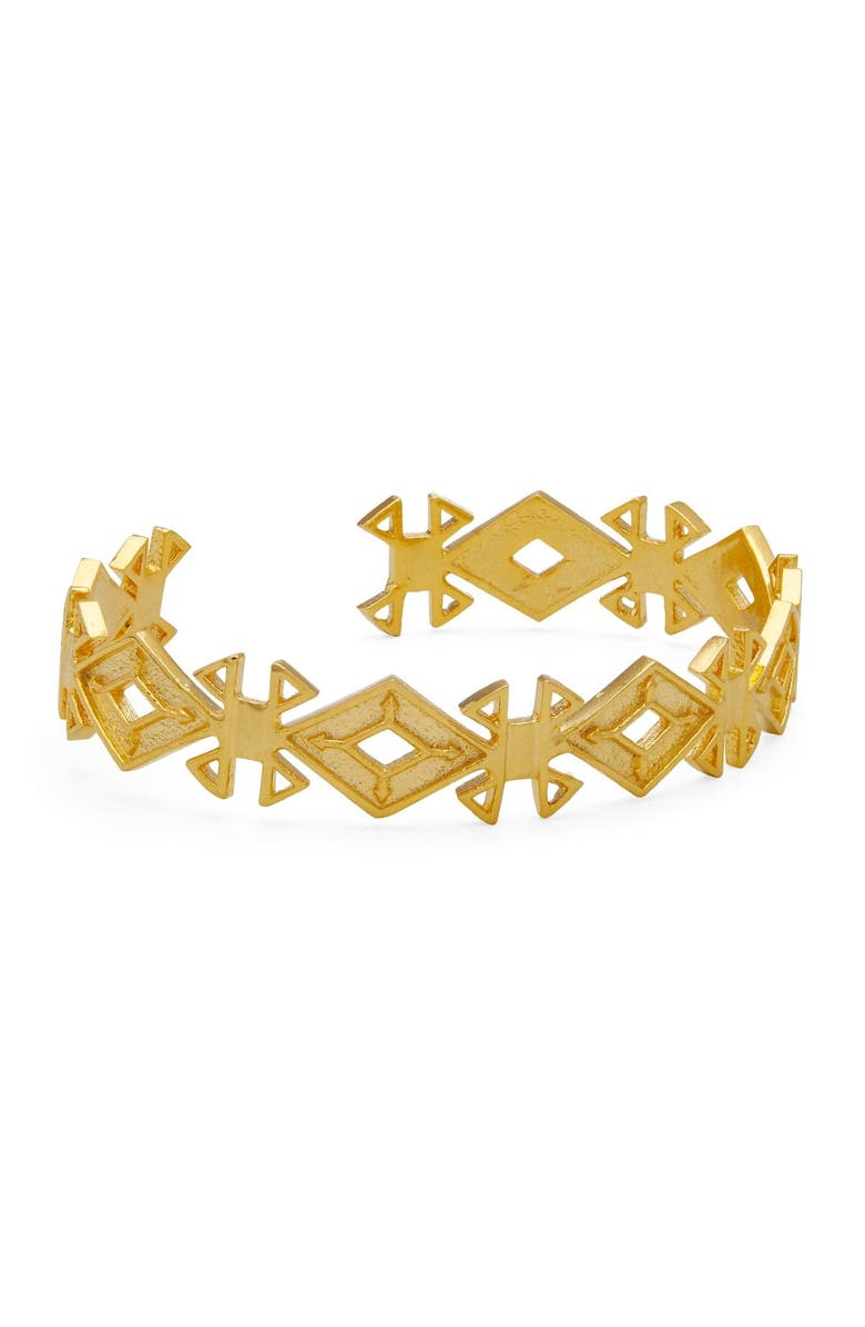 Dhwani Bansal Safa Bracelet, Alternate, color, Gold Plated