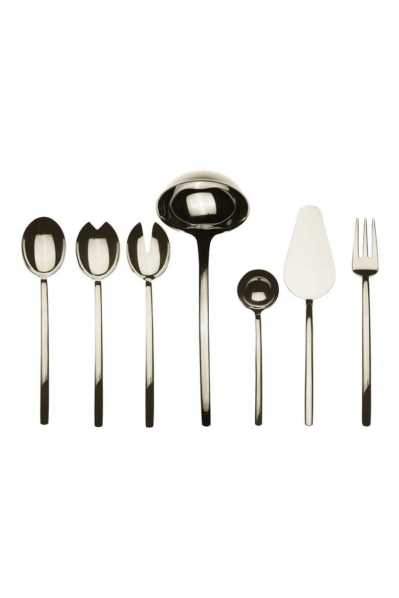 Due 7-Piece Serving Set, Main, color, CHAMPAGNE