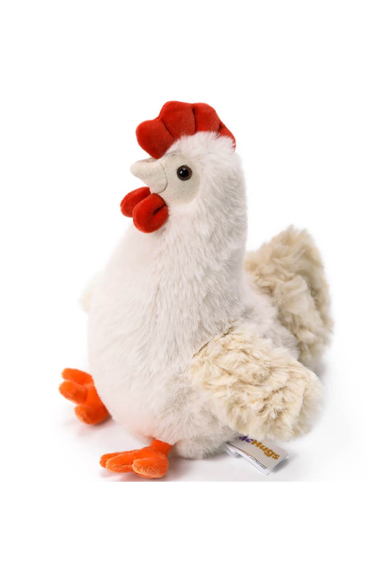 7 Inch Marshmallow Chicken Weighted Stuffed Animal, Main, color, Multicolored