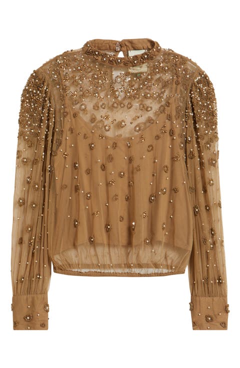 Women's Tulle Tops | Nordstrom