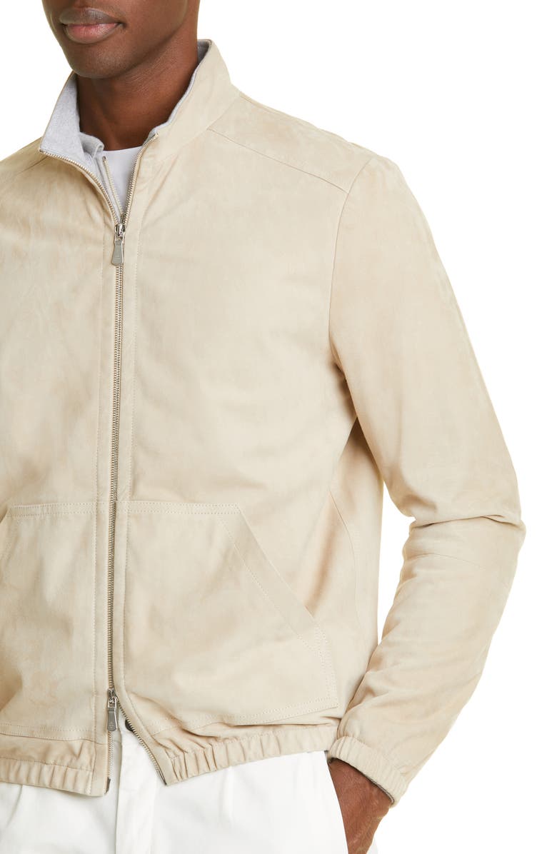 Eleventy Suede Jacket, Alternate, color, 