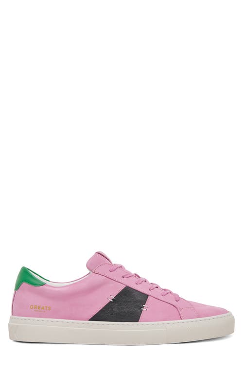 Greats Royale 2.0 Leather Sneaker In Pink