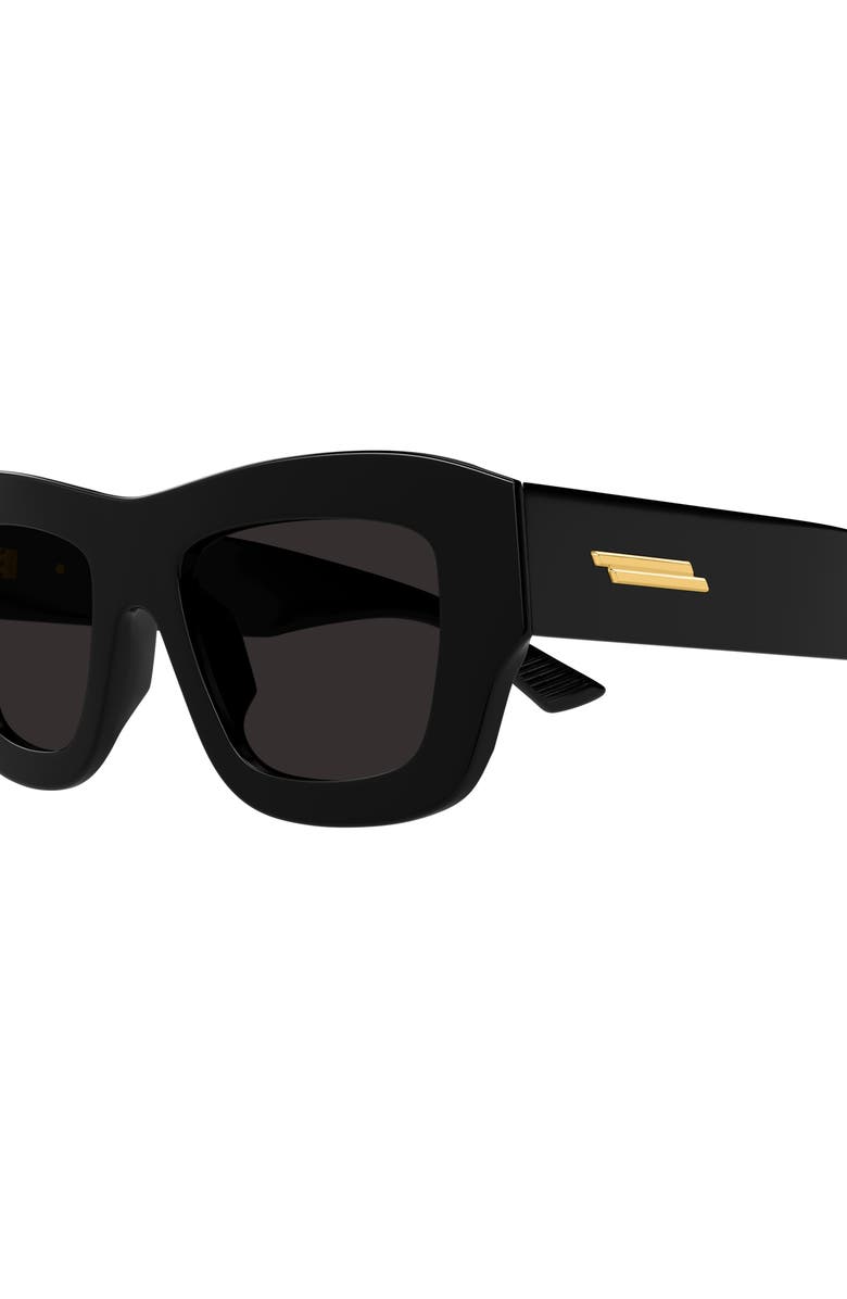 Bottega Veneta 50mm Square Sunglasses, Alternate, color,