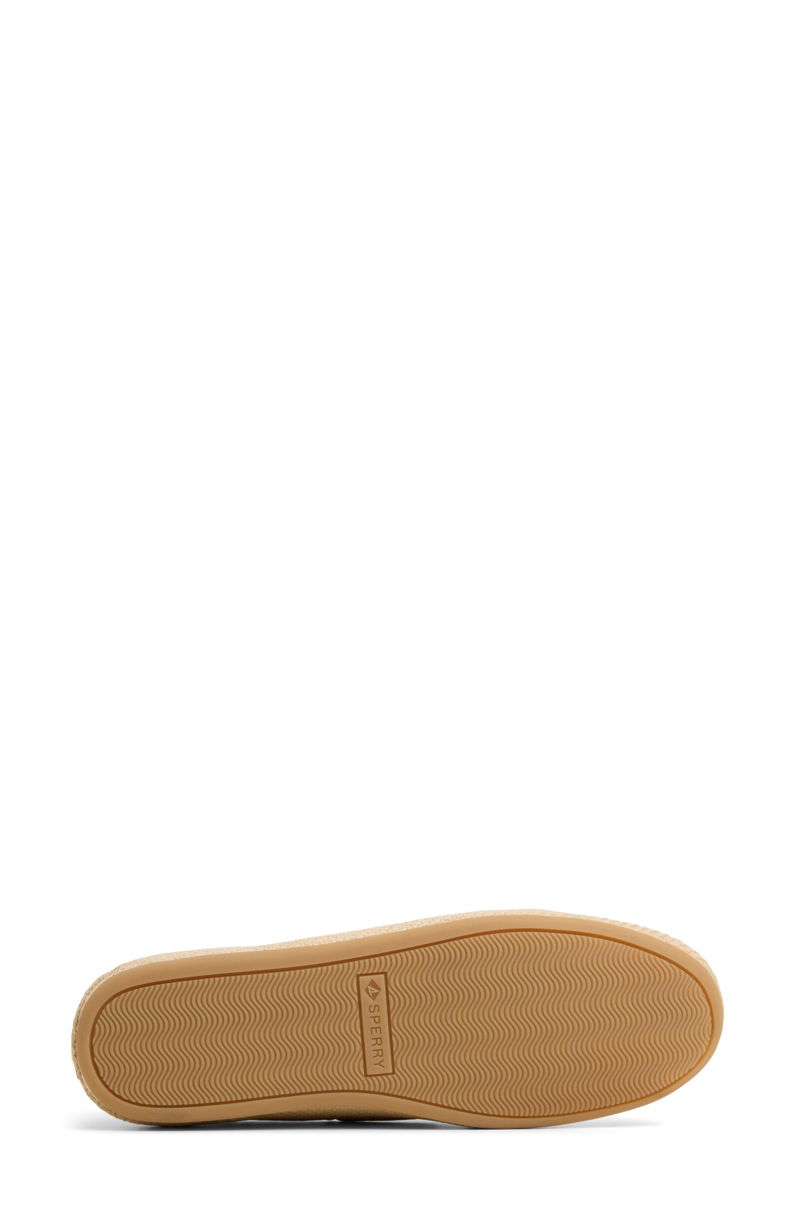 Sperry Authentic Original 2-Eye Woven Boat Shoe, Alternate, color, Natural