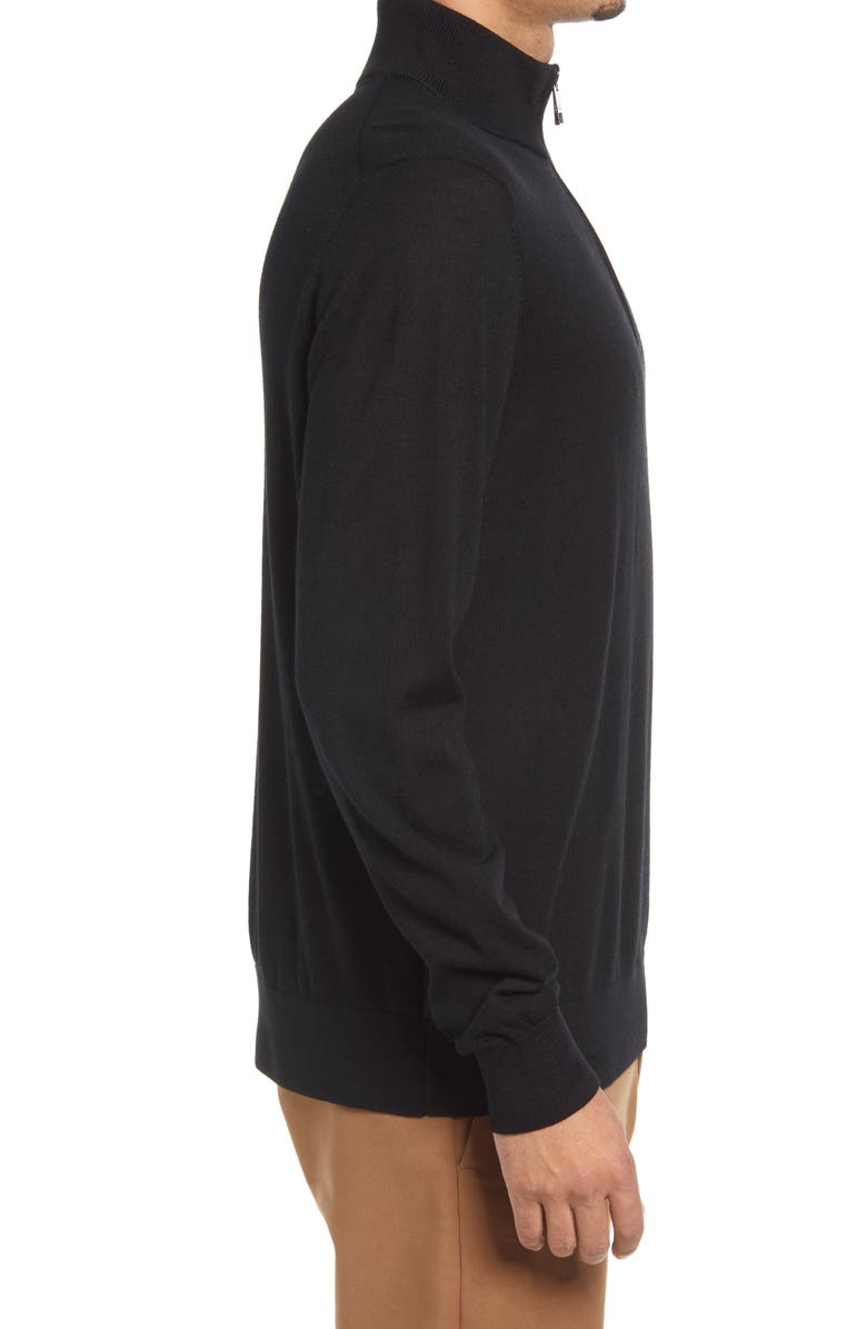 Ted Baker London Core Half Zip Wool Pullover, Alternate, color, 