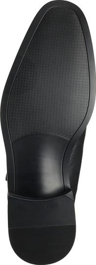 Watson Double Monk Cap Toe Leather Shoe