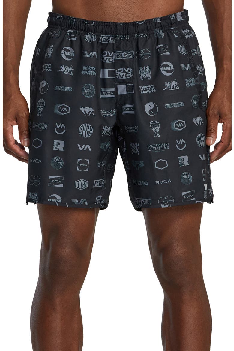 Yogger Stretch Athletic Shorts, Main, color, ARENA