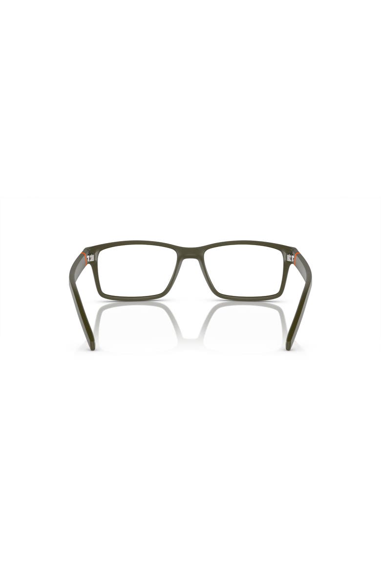 ARNETTE 54mm Rectangle optical glasses, Alternate, color, Green