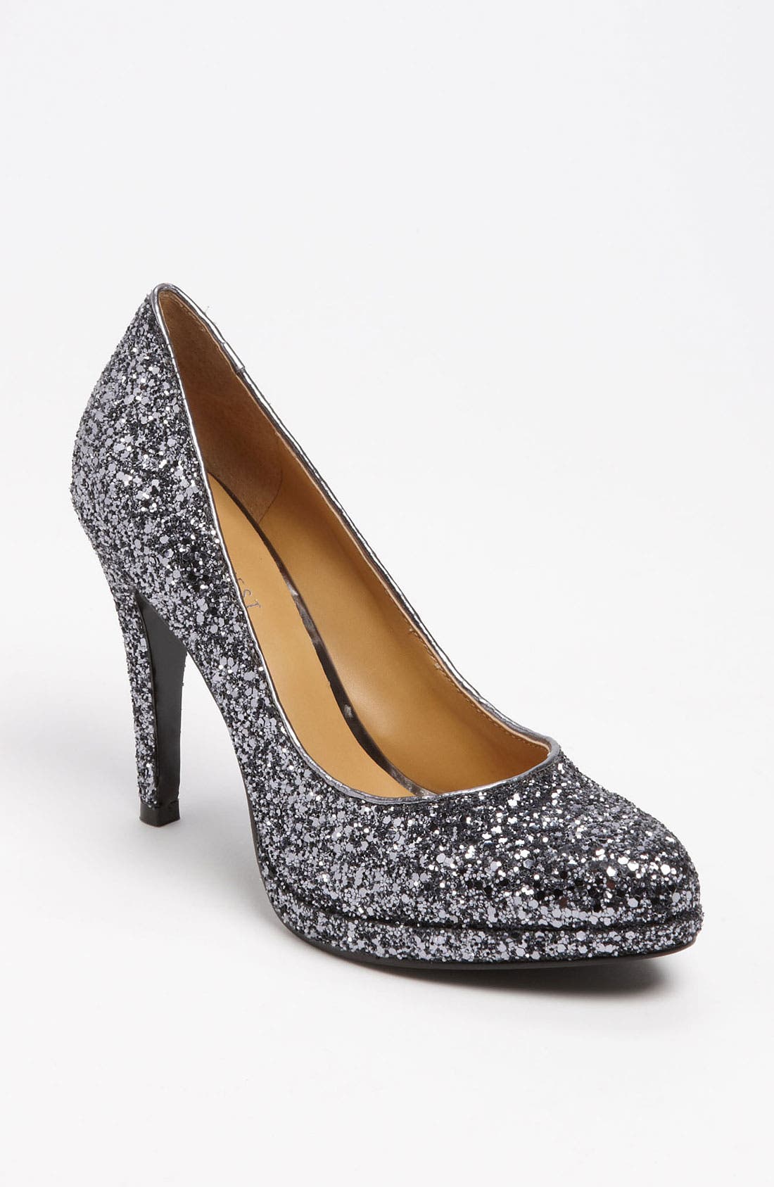 'Rocha' Pump, Main, color, GUNMETAL GLITTER