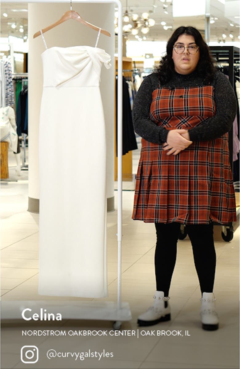 Divina Strapless Gown, sales video thumbnail