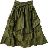 Damson Madder Constance Ruffle Detail Skirt