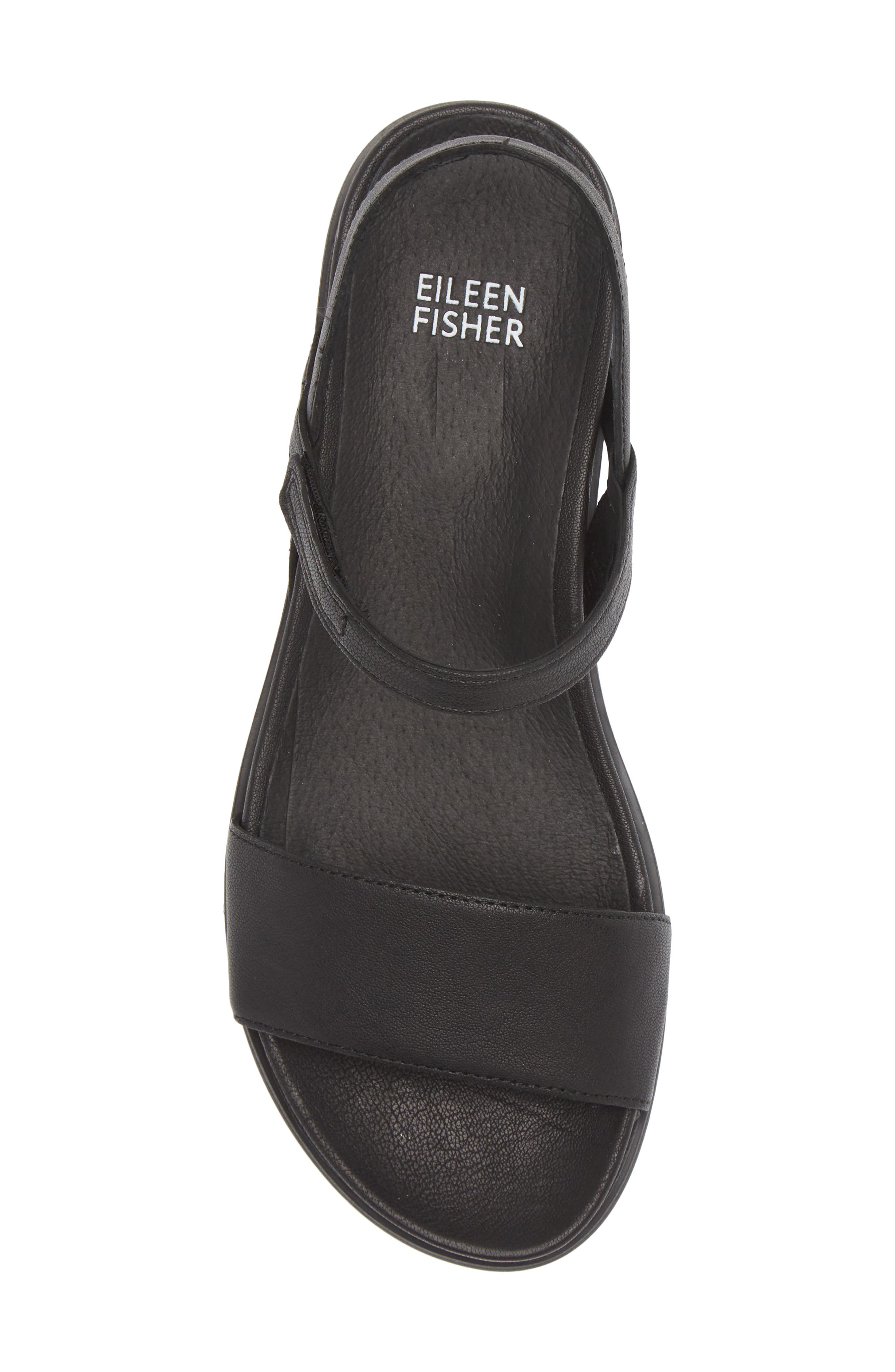 Eileen Fisher Demo Leather Sandal, Alternate, color, 