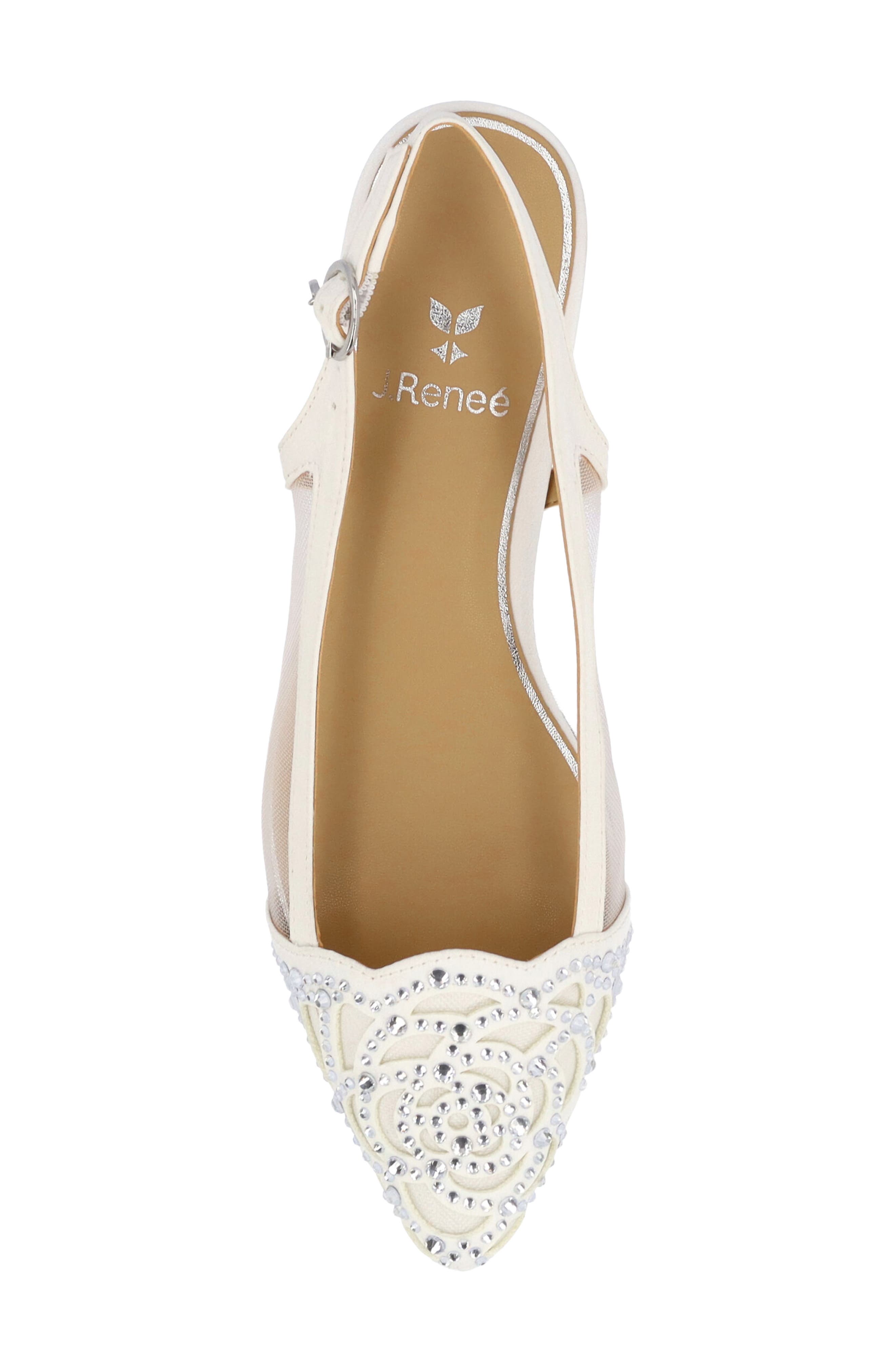 Elsinora Slingback Pump, Alternate, color, WHITE