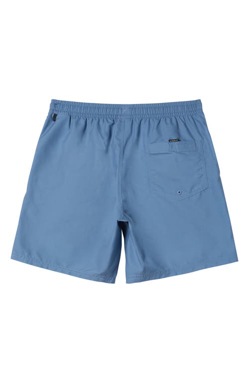 Quiksilver Everyday Vert Volley Swim Trunks In Coronet Blue