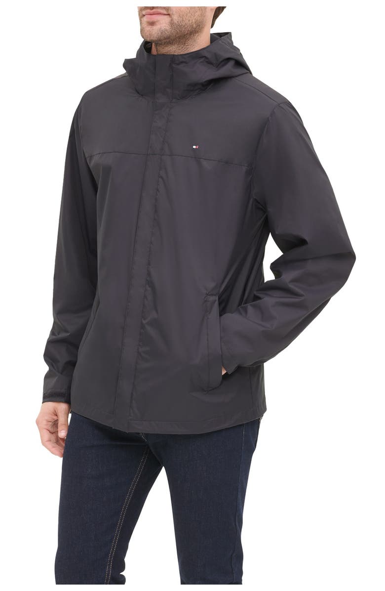 Hooded Rain Slicker Jacket