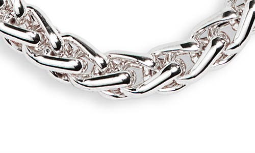 Nordstrom Rack Faux Pearl Station Long Necklace In Metallic