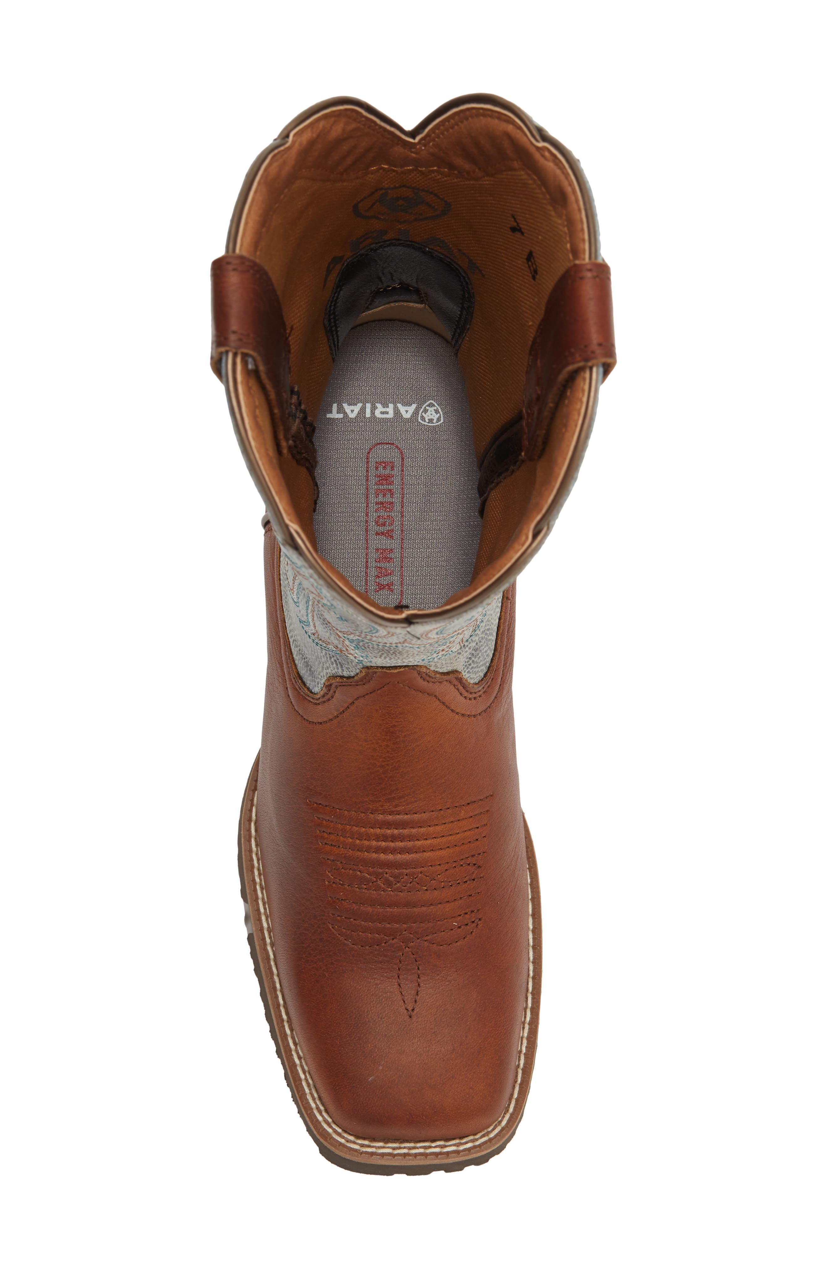 Hybrid Ranchwork Boot, Alternate, color, PEANUT/ WARM BROWN