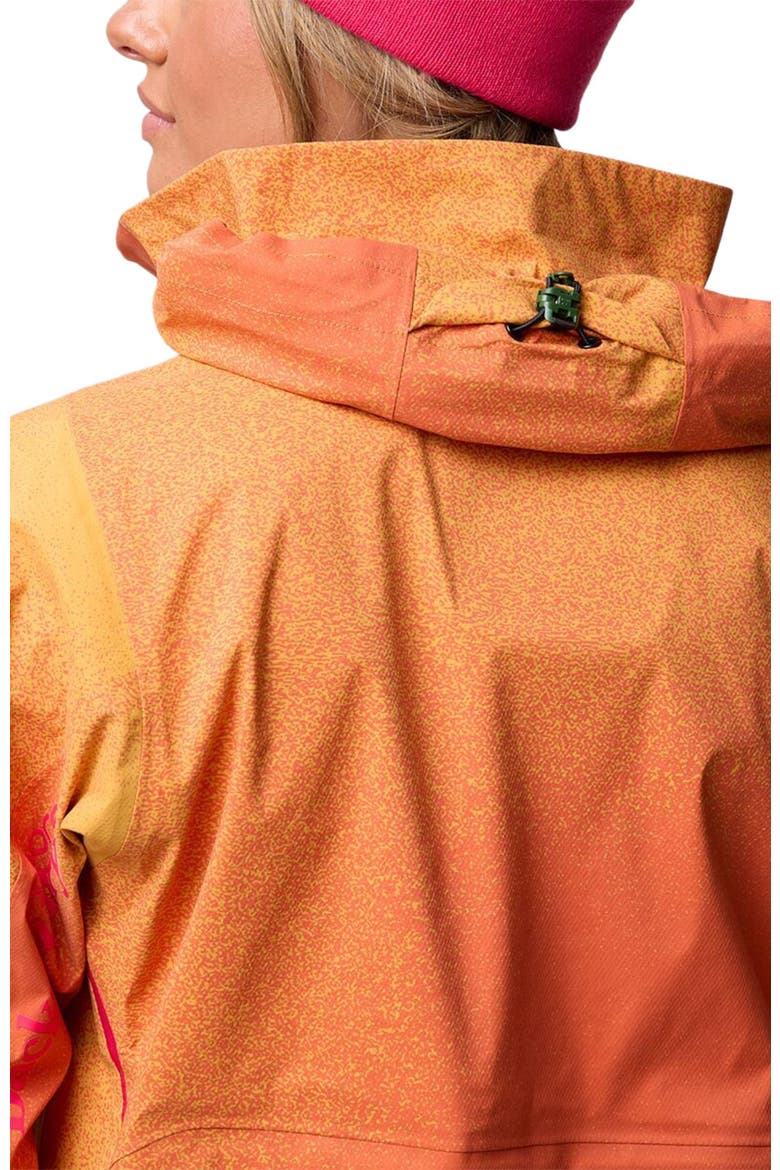 Cottonwoods Lt Xpore 3L Jacket - Women's, Main, color, Boundary Orange Ombre/Black