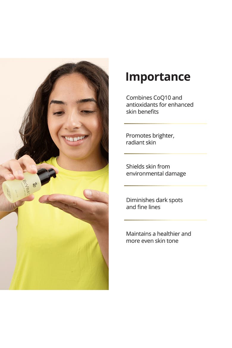 Revital Vitamin C Serum with 20% Ascorbic Acid, Alternate, color, Transparent