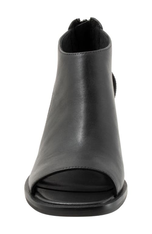 Eos Footwear Isolde Block Heel Sandal In Onyx