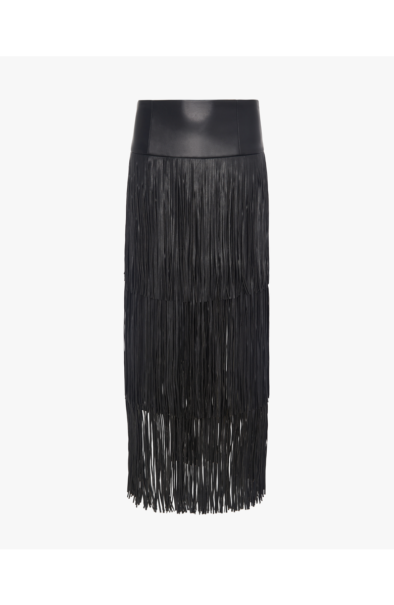 WeWoreWhat Fringe Midi Skirt, Alternate, color, 