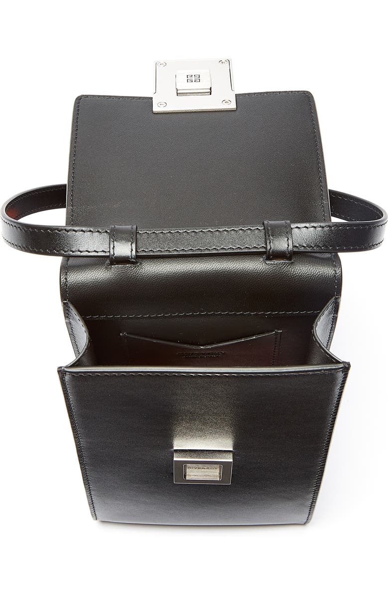 Givenchy Mini 4G Leather Crossbody Bag, Alternate, color,