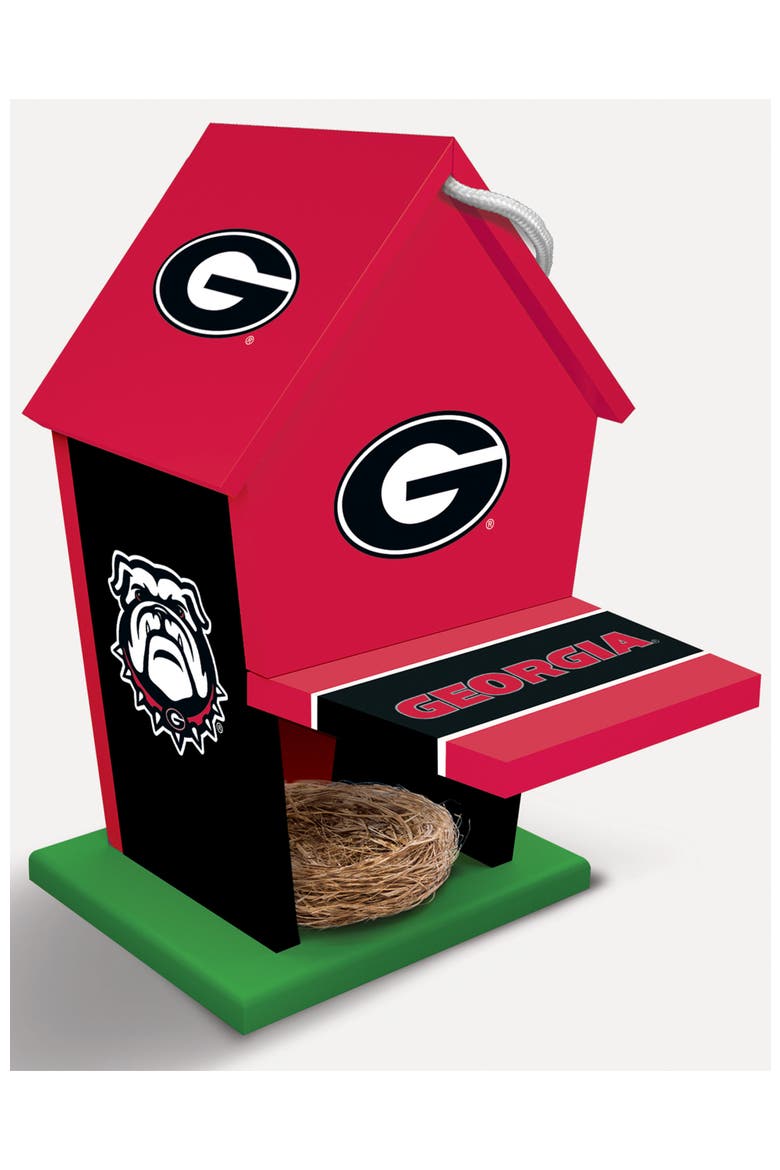 Georgia Bulldogs Birdhouse, Alternate, color, Multicolor