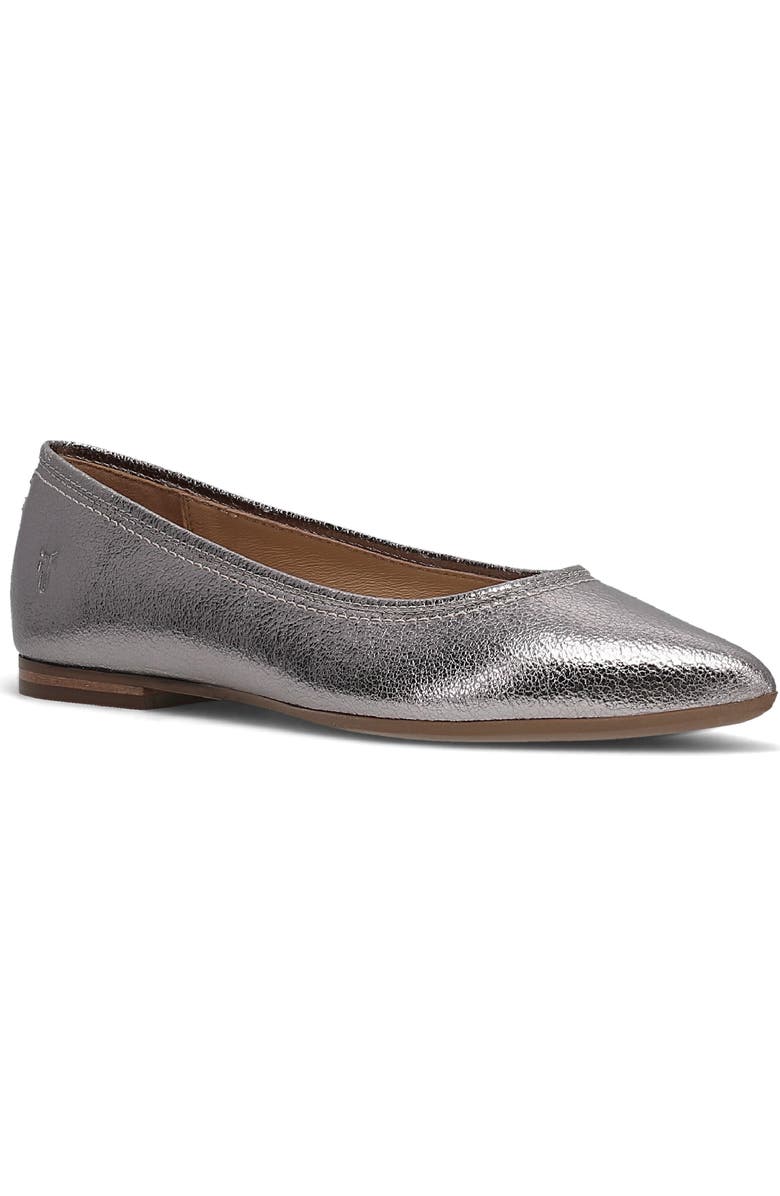 Frye Heather Pointed Toe Ballet Flat, Main, color,
