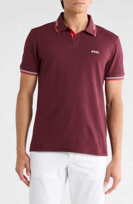 BOSS Paul Stretch Cotton Polo