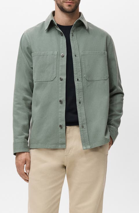 Cotton Denim Overshirt