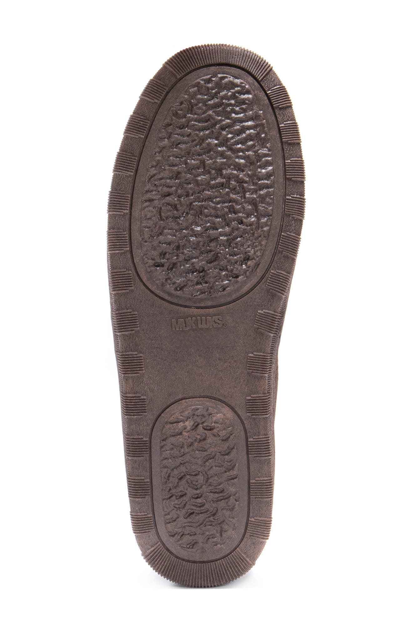 MUK LUKS Eric Printed Faux Fur Lined Loafer Slipper, Alternate, color, 