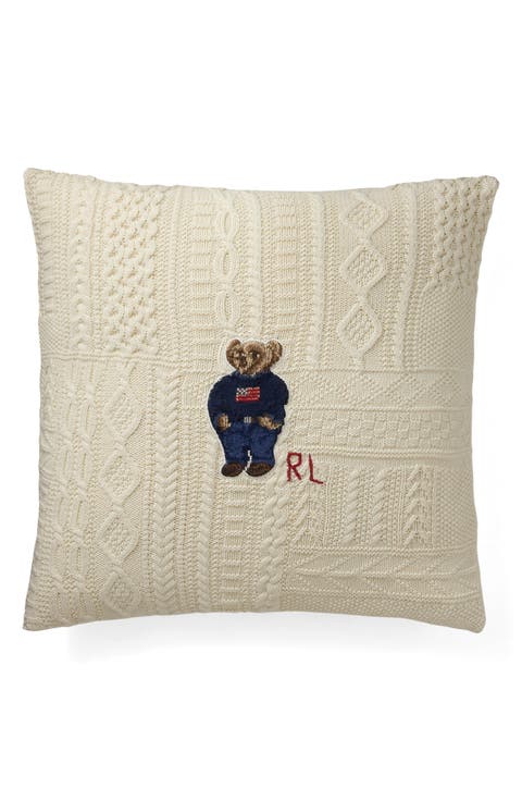 Cable Knit Decorative Pillow