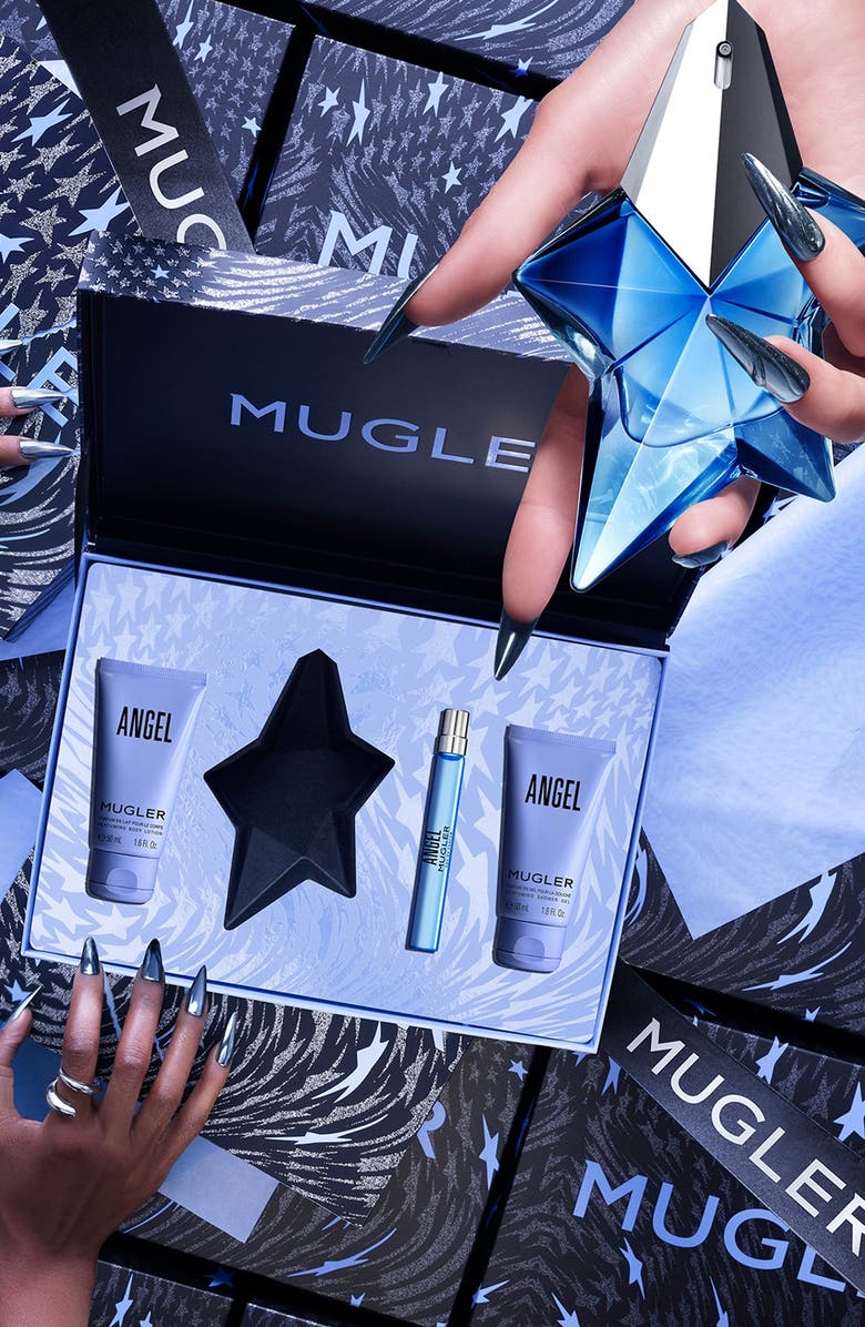 MUGLER Angel Eau de Parfum Luxury 4-Piece Gift Set $203 Value, Alternate, color, 