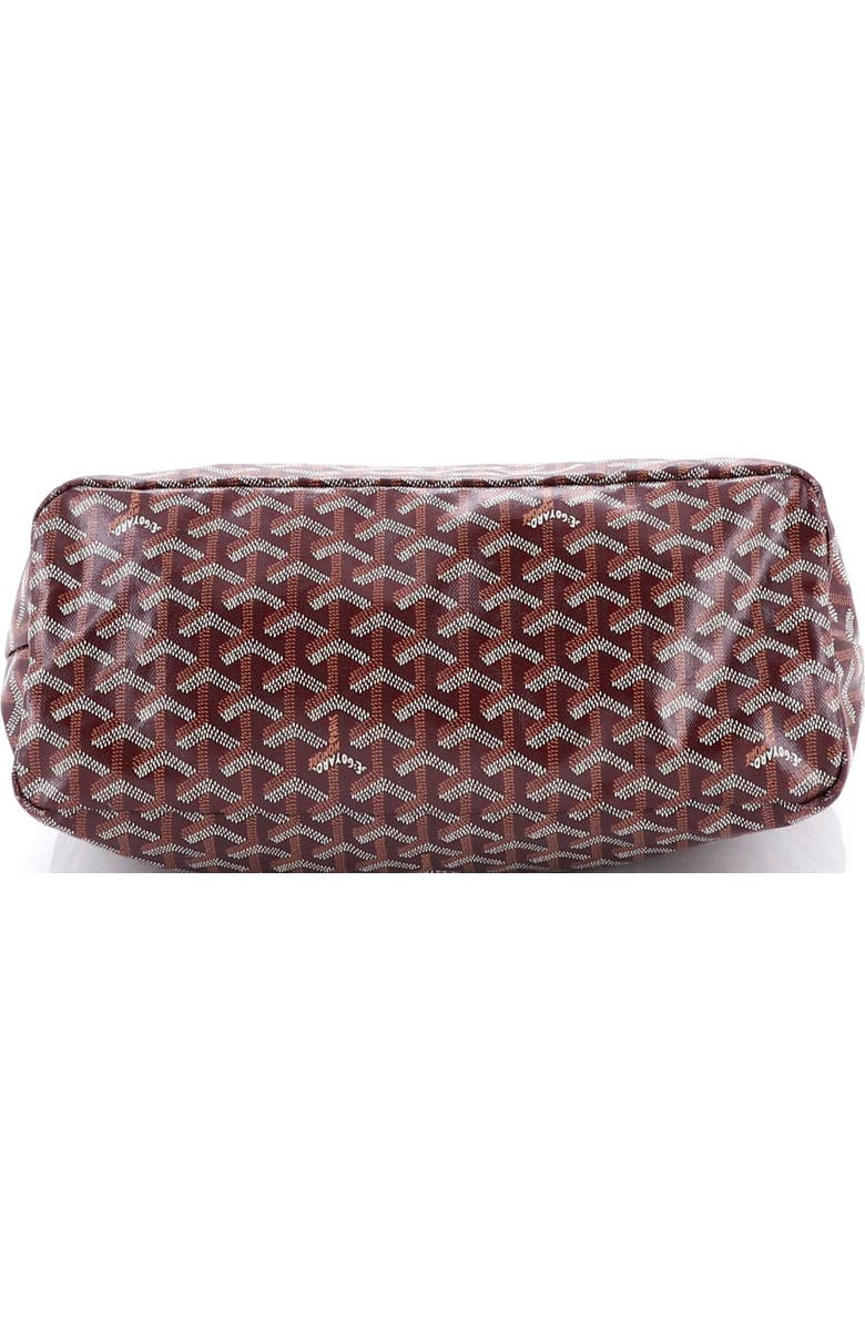 Pre-Owned Goyard Boheme Hobo Coated Canvas, Alternate, color, Red