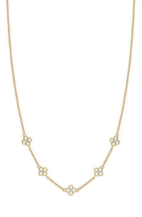 Mykonos Diamond Frontal Necklace
