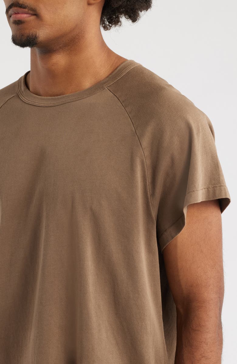 Elwood Raglan Sleeve T-Shirt, Alternate, color, Brown
