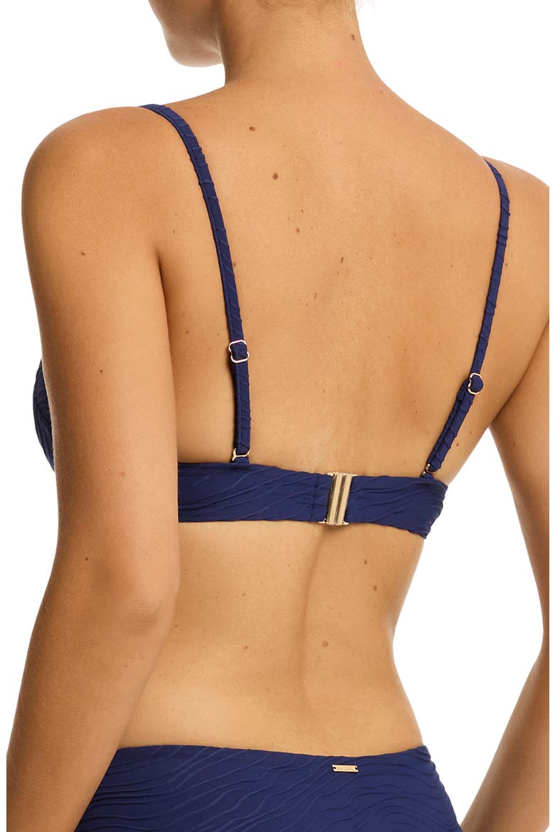 De Soleil Mid Bikini Bottoms, Alternate, color, FRENCH NAVY
