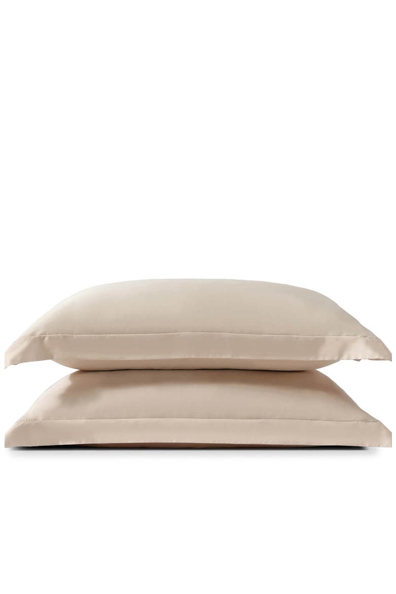 Set of 2 Pillow Shams, Alternate, color, BLUSH
